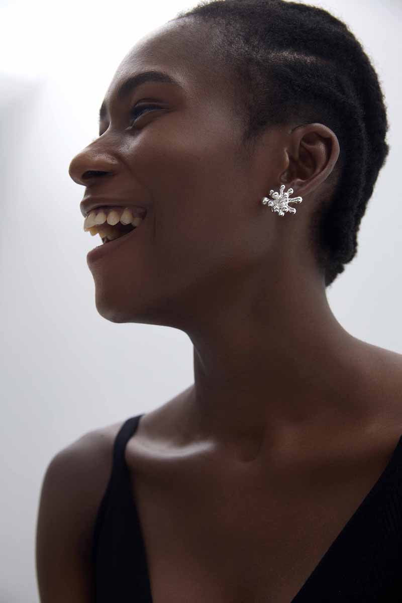 Sparkle chunky studs