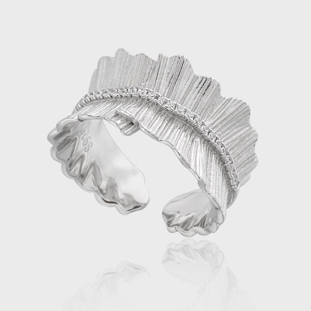 CZ skirt Ring