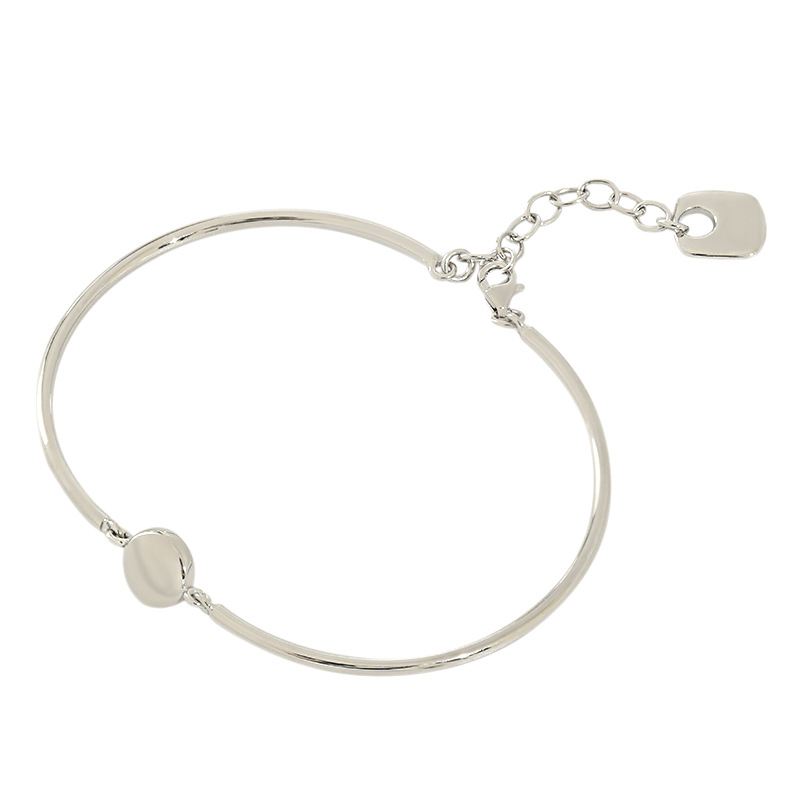 Disc Tag Adjustable Bangle
