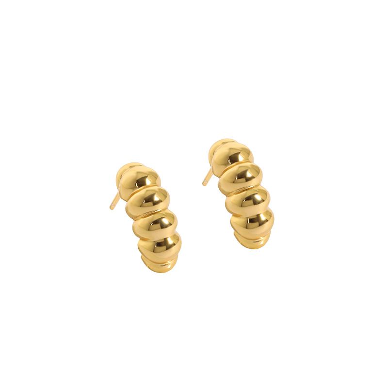 Croissant stud Earrings
