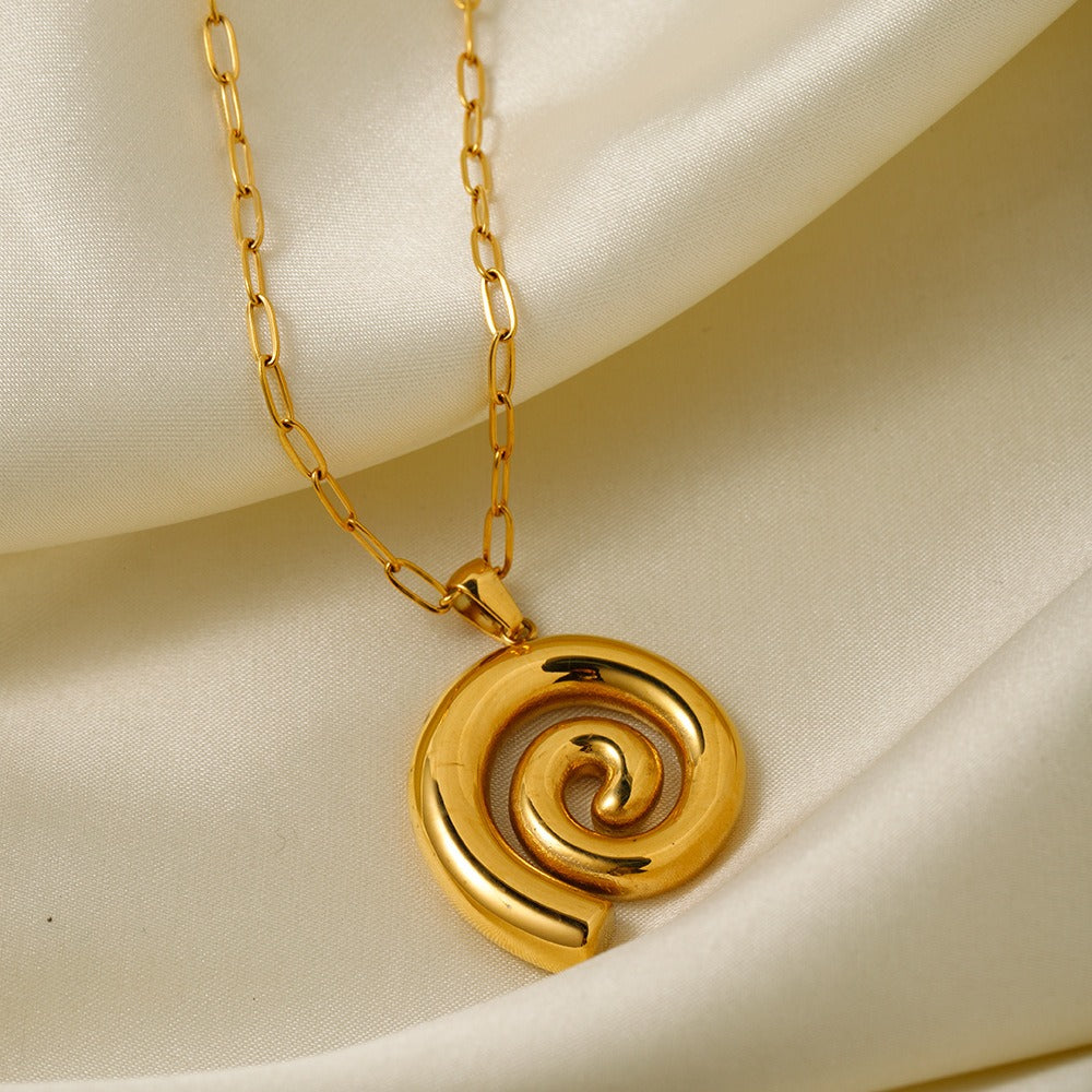 The swirl necklace