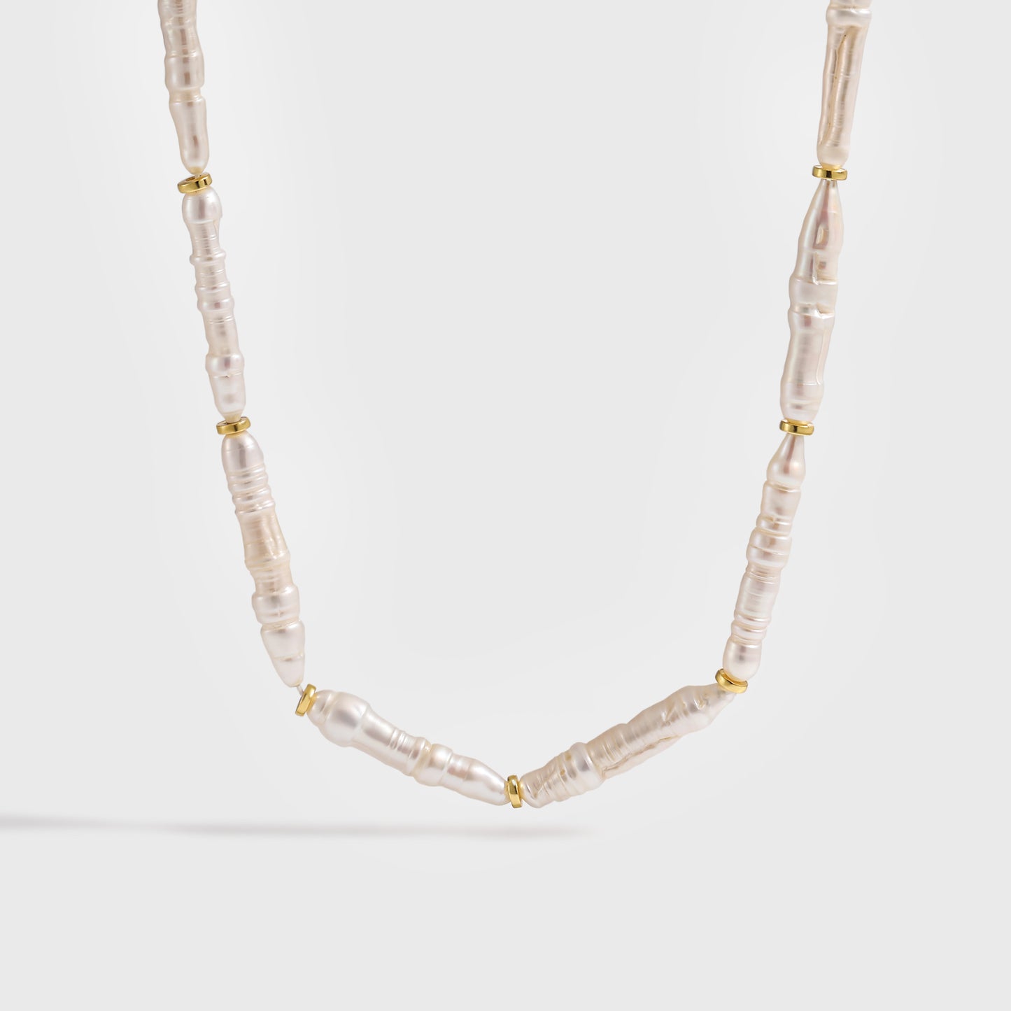 Jonquil stick Pearl necklace