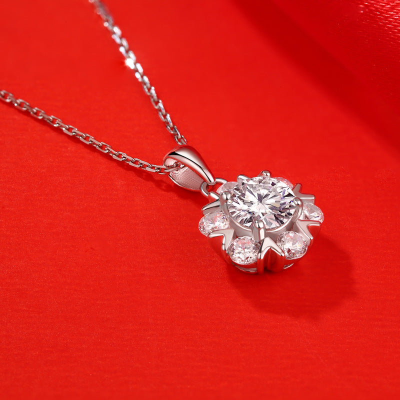 Snowflake necklace