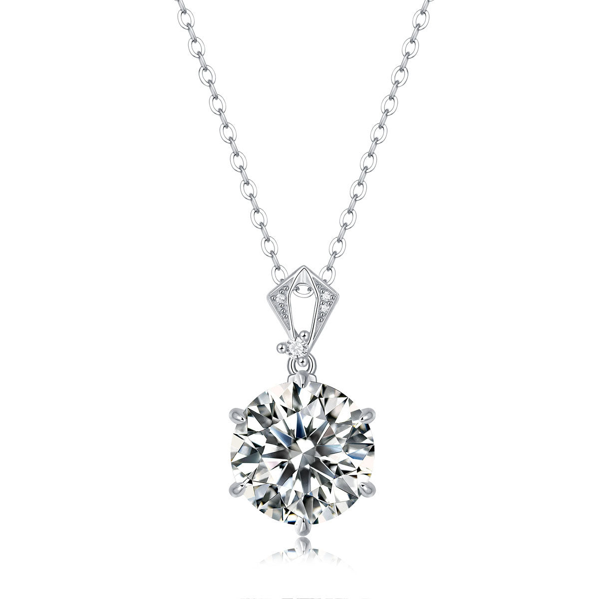 Valentina moissanite necklace