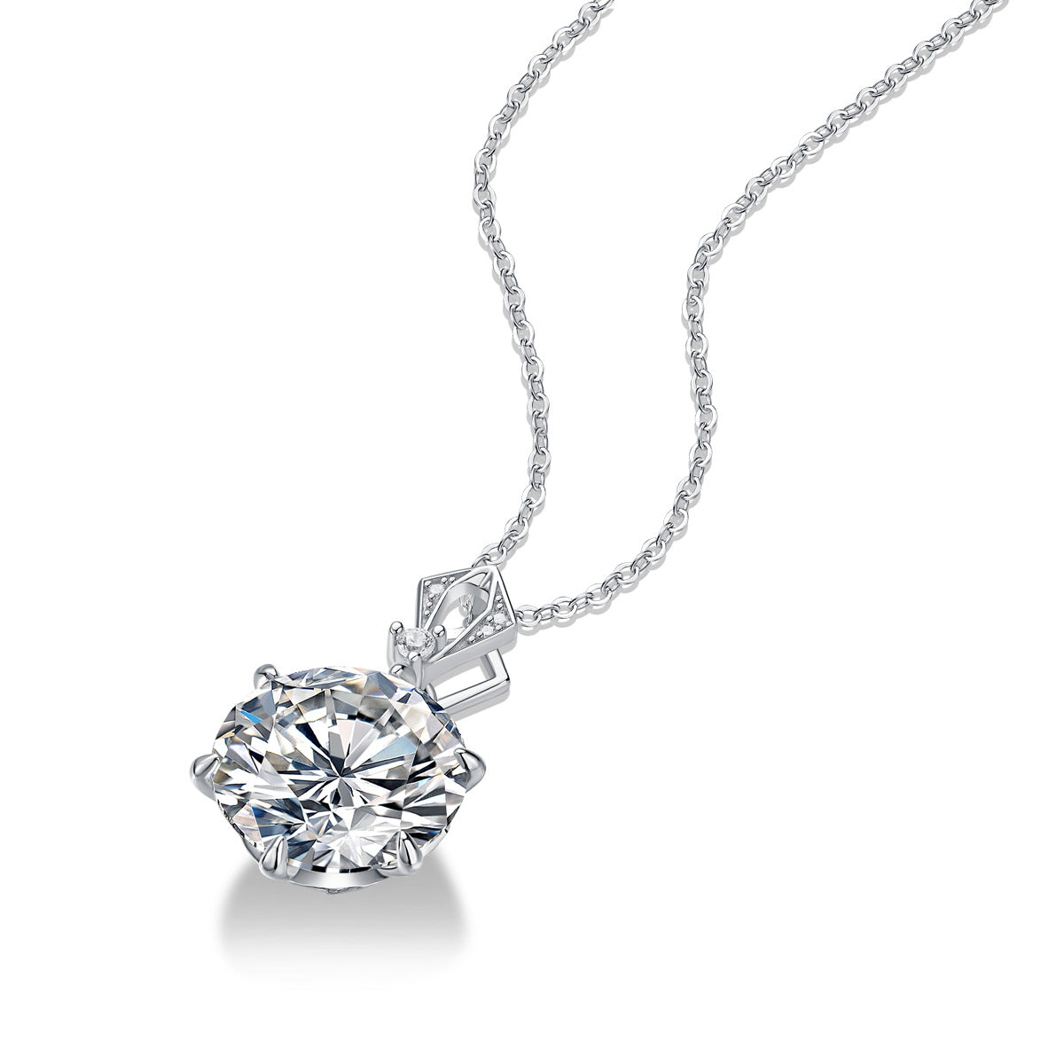 Valentina moissanite necklace