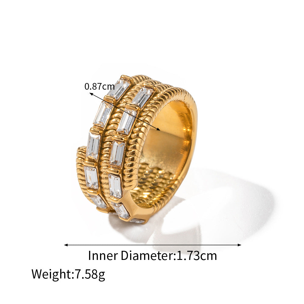 Opulent Layered ring