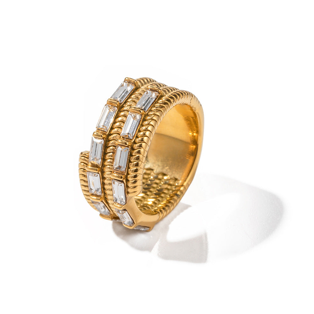 Opulent Layered ring