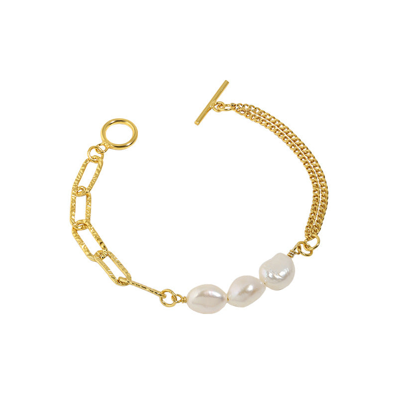 Statement Pearl Bracelet