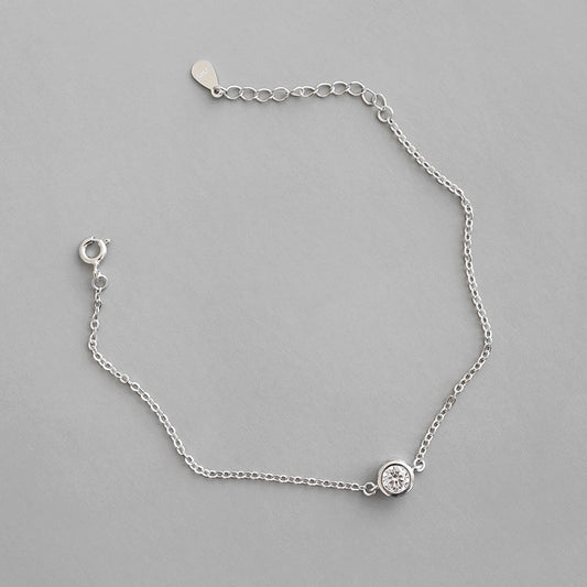 Minimalist Bracelet with Pendant