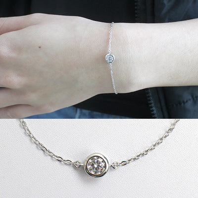 Minimalist Bracelet with Pendant