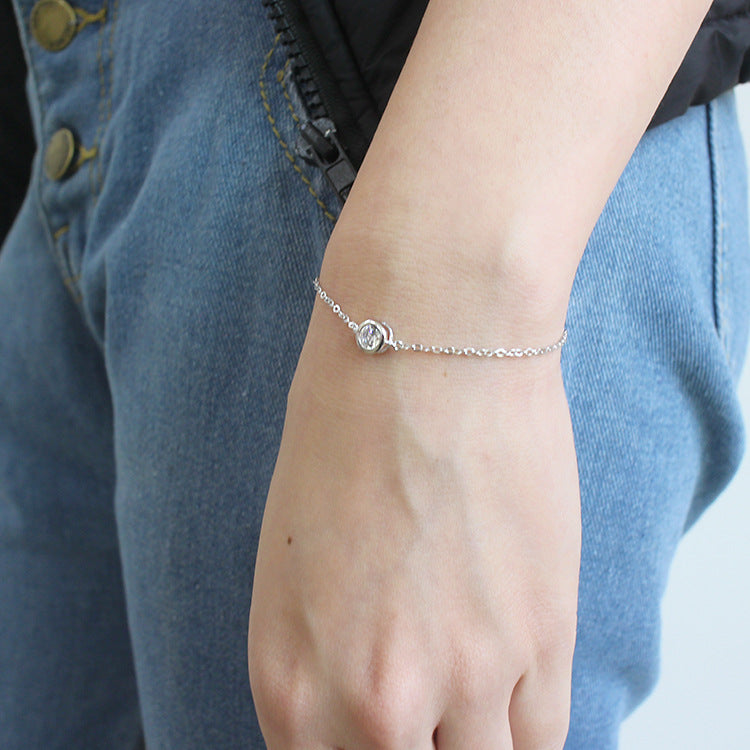 Minimalist Bracelet with Pendant