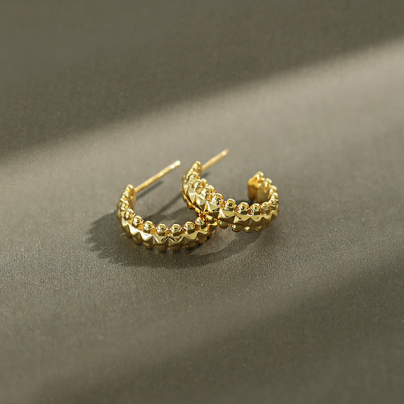 Classic Bead Hoops