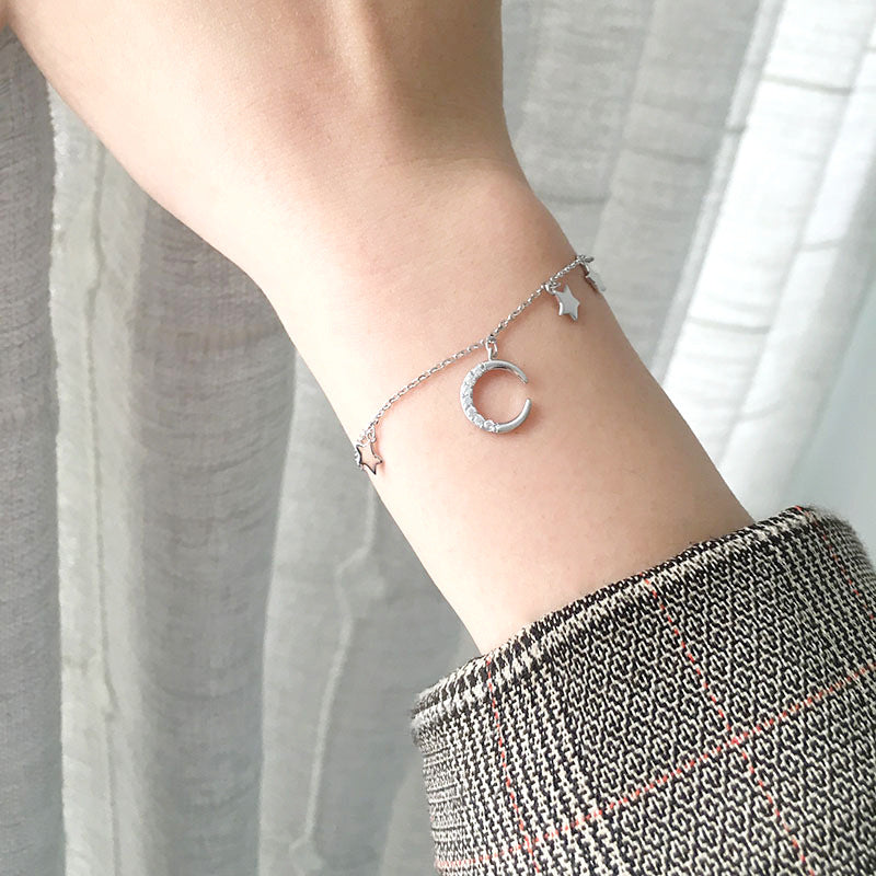 Moons and stars bracelet