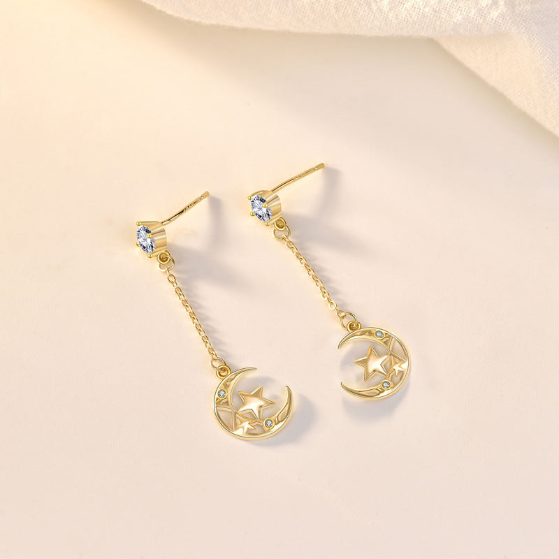 Celia crescent earrings