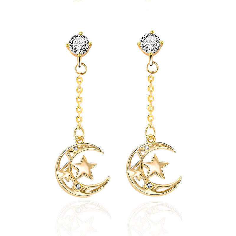 Celia crescent earrings