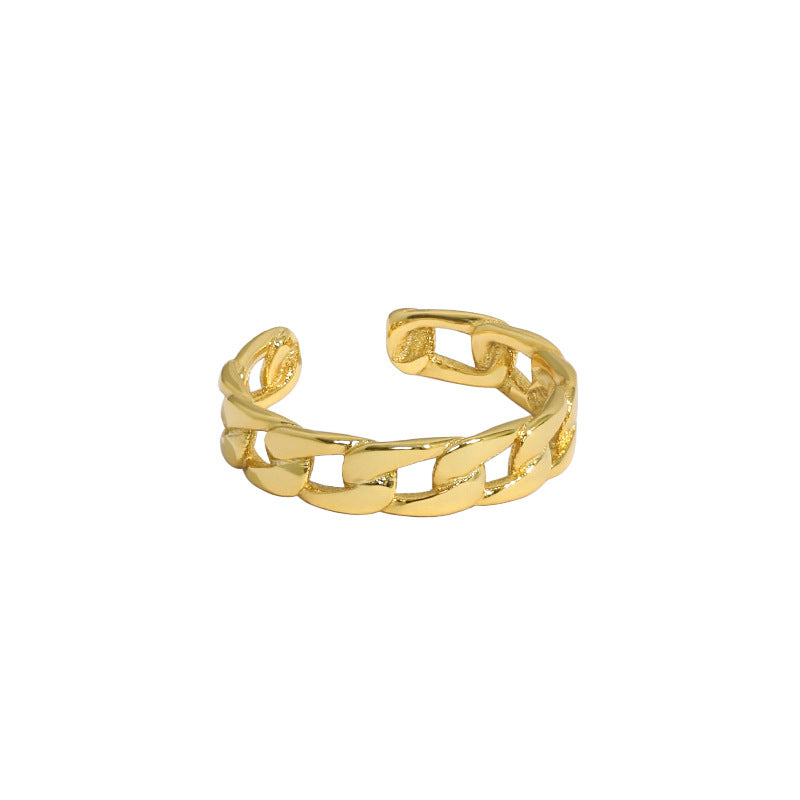 Hollow link ring