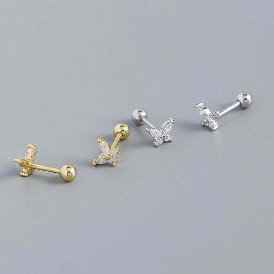 Mini butterfly studs