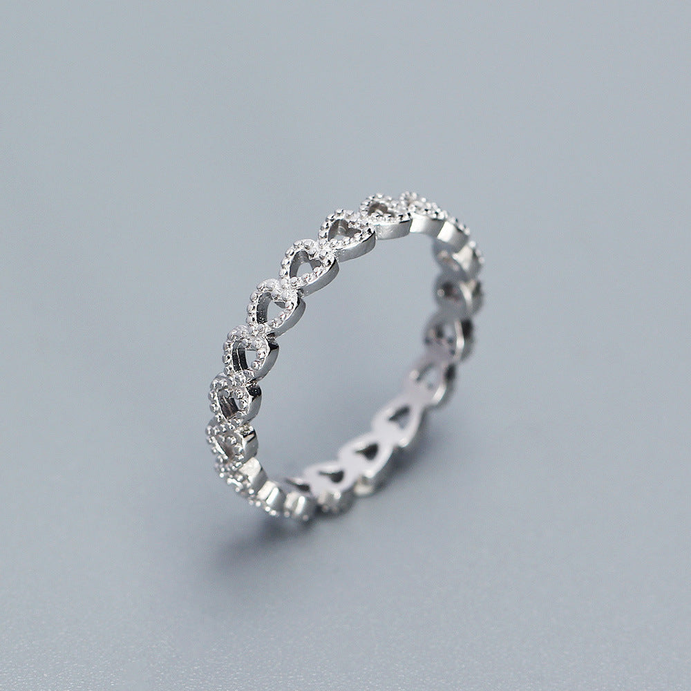 Hollow Heart Ring