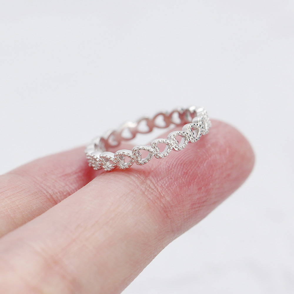 Hollow Heart Ring