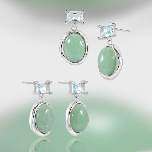 Aventurine Earrings