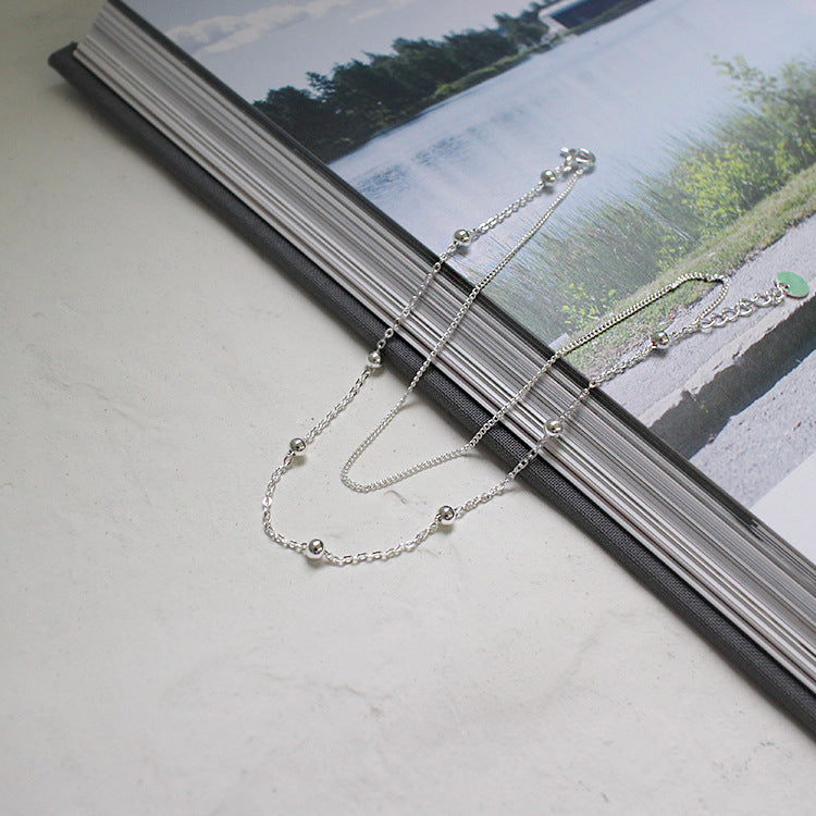 Dance with a  Double Chain Anklet