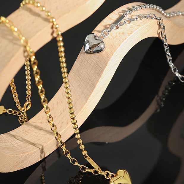 Lady Heart  Necklace