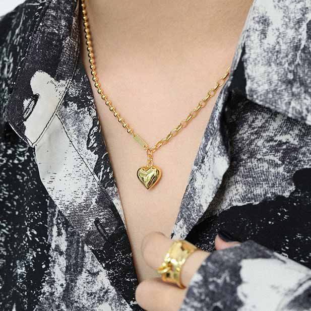 Lady Heart  Necklace