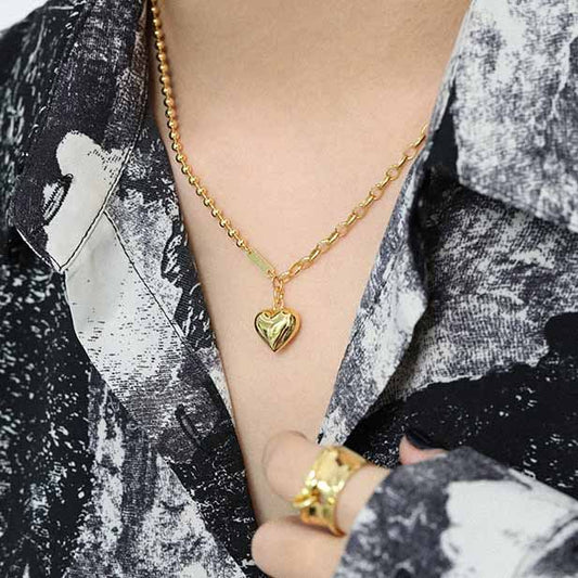 Lady Heart  Necklace