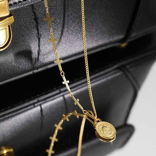 Cross Chain Necklace