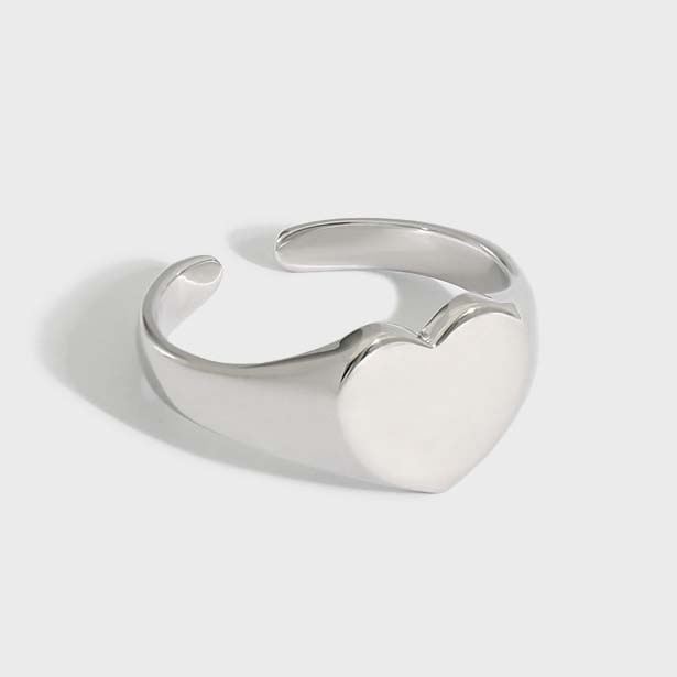 Heart Signet Ring