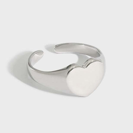 Heart Signet Ring
