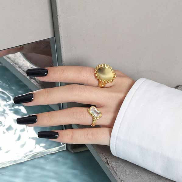 Irregular Geometry Ring