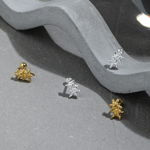 To the Beach - Mini Starfish Studs