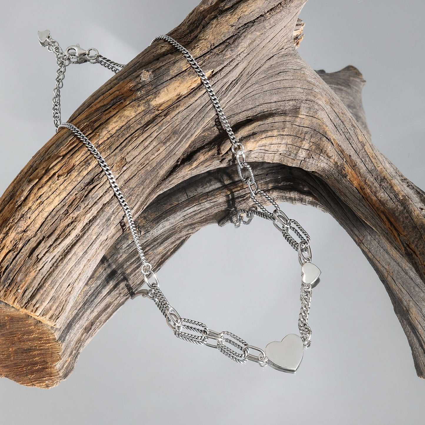 Hollow Link Chunky Necklace