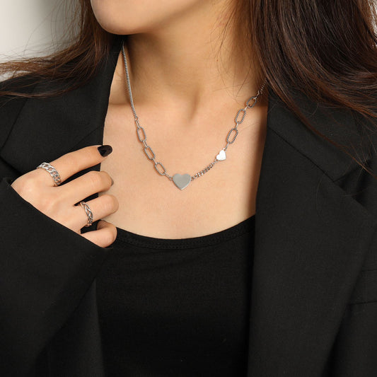 Hollow Link Chunky Necklace