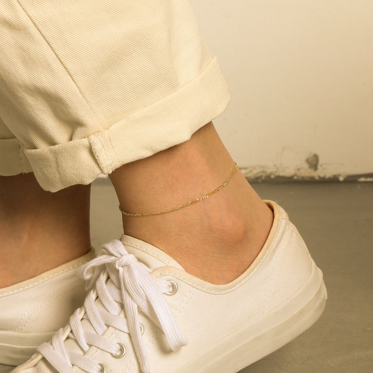 New Hollow Chain 925 Sterling Silver Anklet