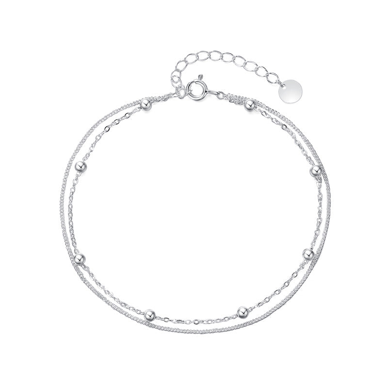 Dance with a  Double Chain Anklet