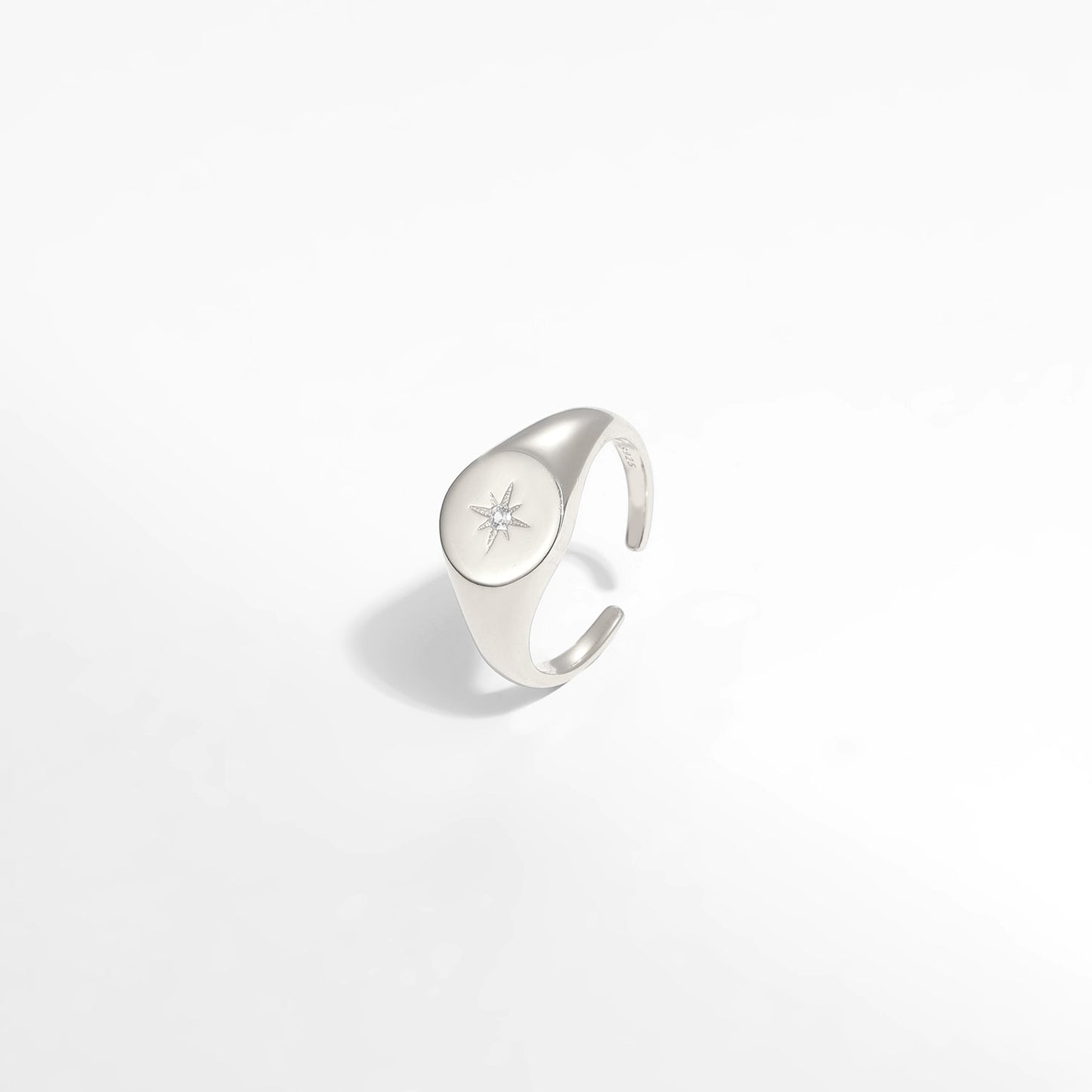 Sun signet ring